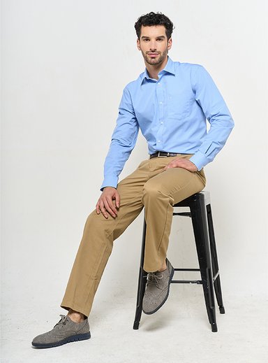 CAMISA HOMBRE KENNETH STEVENS SÓLIDA - 4