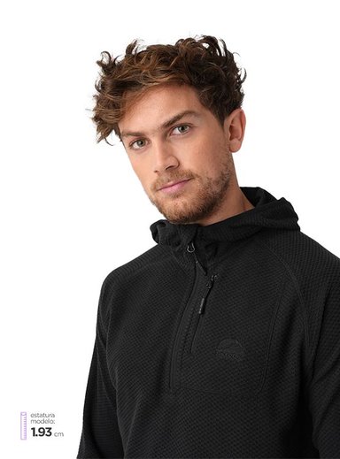 POLERA DEPORTIVA HOMBRE RESCUE WARM RSC TTEMP NEGRO - 3