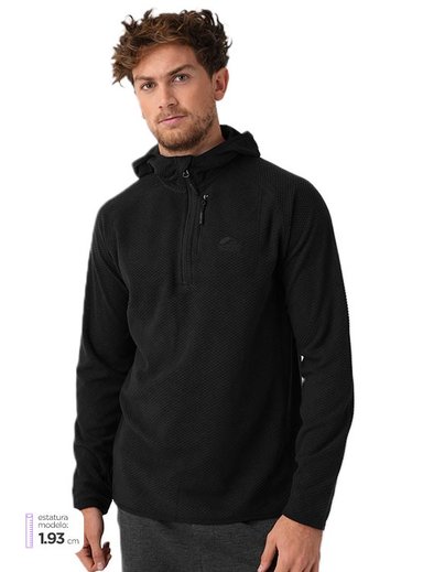 POLERA DEPORTIVA HOMBRE RESCUE WARM RSC TTEMP NEGRO