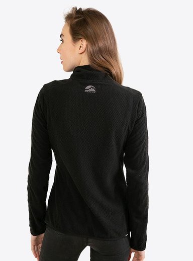 POLERA DEPORTIVA MUJER RESCUE WARM RSC TTEMP NEGRO - 3