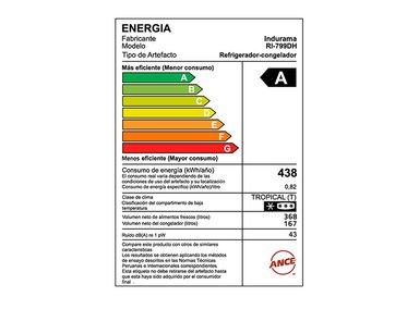 REFRIGERADORA INDURAMA BOTTOM FREEZER NO FROST RI-799DH 535 L - 7