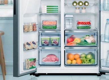 REFRIGERADORA INDURAMA BOTTOM FREEZER NO FROST SIDE BY SIDE RI-799 DHN DHN 535 L - 4