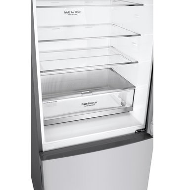 REFRIGERADORA LG BOTTOM FREEZER NO FROST GB41BPP 408 L MÚLTIPLE FLUJO AIRE PLATEADA - 6