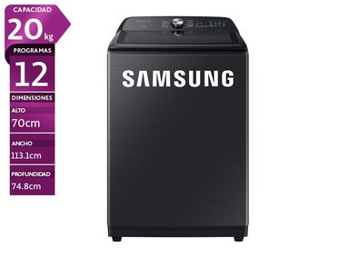 LAVADORA SAMSUNG 20 KG CARGA SUPERIOR BUBBLE SMART WA20A8377GV/PE