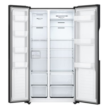 REFRIGERADORA LG 509L GS51MPD SIDE BY SIDE MULTIPLE FLUJO DE AIRE NEGRO - 9