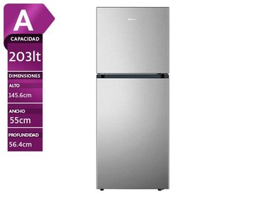 REFRIGERADORA HISENSE TOP FREEZER NO FROST BCD-203W 203 L