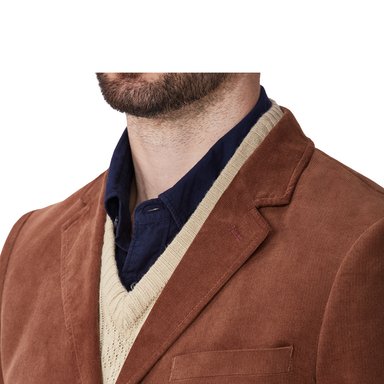 SACO ALGODÓN HOMBRE JOHN HOLDEN CAMEL SA2522 GUSTAB - 2