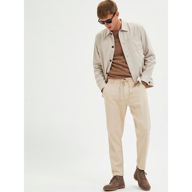 PANTALÓN ALGODÓN SLIM HOMBRE SELECTED - 3