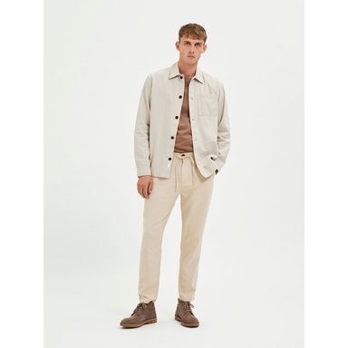 PANTALÓN ALGODÓN SLIM HOMBRE SELECTED - 1