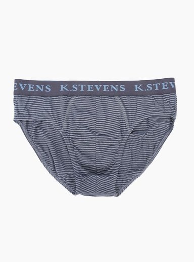 CALZONCILLO HOMBRE KENNETH STEVENS AZUL SLIP - 4