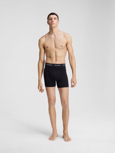 PACK CALZONCILLO ALGODÓN HOMBRE CALVIN KLEIN NEGRO NB2616-001 - 4