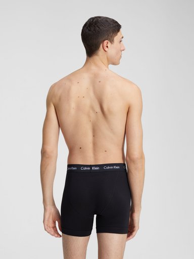 PACK CALZONCILLO ALGODÓN HOMBRE CALVIN KLEIN NEGRO NB2616-001 - 5
