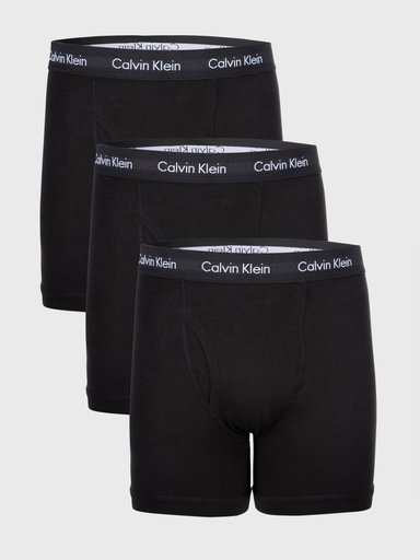 PACK CALZONCILLO ALGODÓN HOMBRE CALVIN KLEIN NEGRO NB2616-001