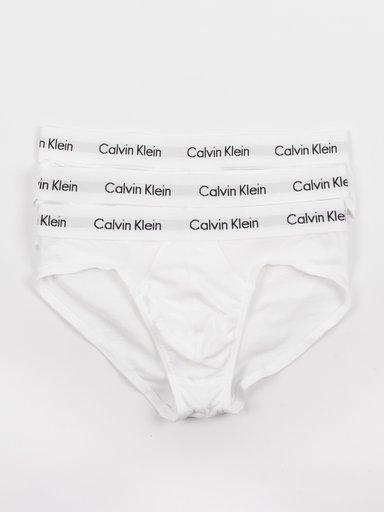 PACK CALZONCILLO ALGODÓN HOMBRE CALVIN KLEIN BLANCO NB2613-110