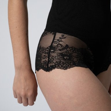 FAJA CALZÓN MUJER KOKETA CINTURA ALTA ENCAJE SUPER FIT - 3