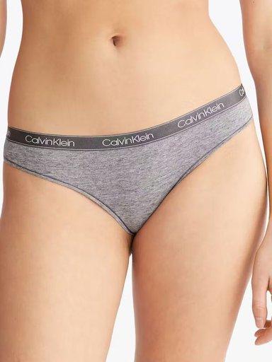 CALZÓN MUJER CALVIN KLEIN MARRÓN THONG - 3