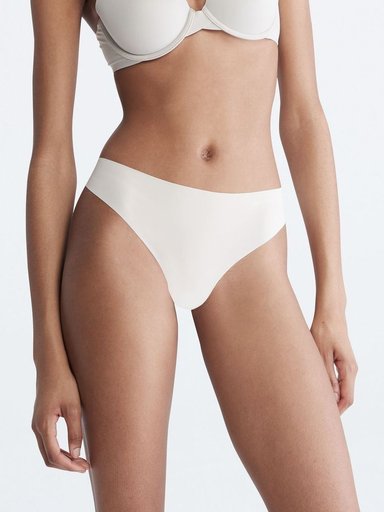CALZÓN MUJER CALVIN KLEIN GRIS THONG PANTY TABLE