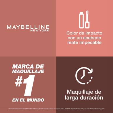 LABIAL MAYBELLINE LÍQUIDO NY MATTE INK SEDUCTRESS - 5