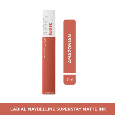 LABIAL MAYBELLINE LÍQUIDO NY MATTE INK AMAZONIAN - 1