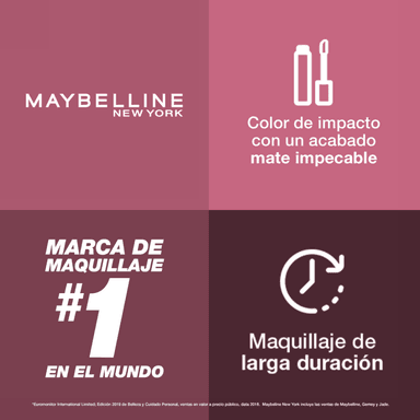 LABIAL MAYBELLINE LIQUIDO NY SUPERSTAY MATTE INK ACABADO MATTE INSPIRER - 5