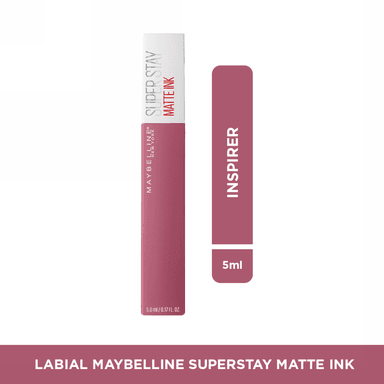 LABIAL MAYBELLINE LIQUIDO NY SUPERSTAY MATTE INK ACABADO MATTE INSPIRER - 1