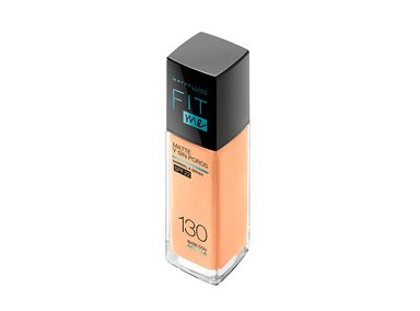BASE MAYBELLINE FIT ME MATTE + PORELESS TONO 130 BUFF BEIGE 1.00 FL OZ - 2
