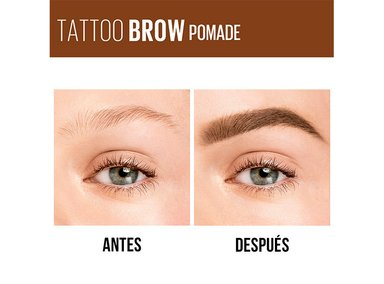 DELINEADOR DE CEJAS MAYBELLINE TATTOO STUDIO BROW POMADE A PRUEBA DE AGUA 1.60 FL OZ TONO MEDIUM BROWN - 5
