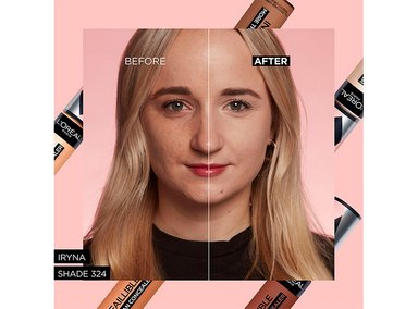 CORRECTOR L'ORÉAL PARIS MAQUILLAJE INFALLIBLE FULL WEAR CONCEALER TONO BISQUE 0.33 FL OZ - 3