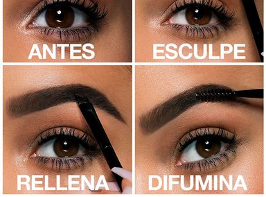 DELINEADOR DE CEJAS MAYBELLINE TATTOO STUDIO BROW POMADE A PRUEBA DE AGUA 1.60 FL OZ TONO ASH BROWN - 4