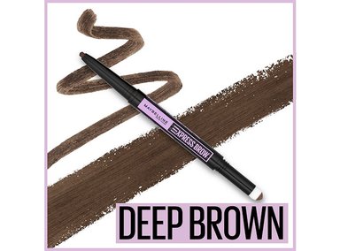 DELINEADOR DE CEJAS MAYBELLINE EXPRESS BROW DUO 2 EN 1 TONO DEEP BROWN - 3