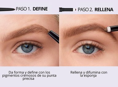 DELINEADOR DE CEJAS MAYBELLINE EXPRESS BROW DUO 2 EN 1 TONO DEEP BROWN - 5