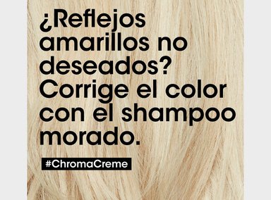 SHAMPOO NEUTRALIZANTE DE TONOS AMARILLOS CHROMA CREME 300ML - 2