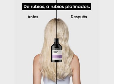 SHAMPOO NEUTRALIZANTE DE TONOS AMARILLOS CHROMA CREME 300ML - 3
