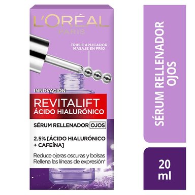 SÉRUM LOREAL PARIS RELLENADOR REVITALIFT ACIDO HIALURONICO 20 ML - 1