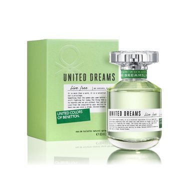 PERFUME BENETTON LIVE MUJER EDT 80 ML