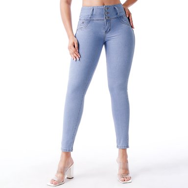 JEAN SKINNY MUJER KANSAS CELESTE BOOM 011612A - 1