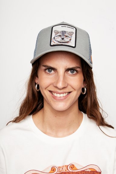 GORRO WILD LAMA TRUCKER GATO ANDINO