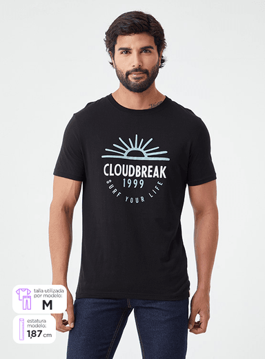 POLO MANGA CORTA HOMBRE CLOUDBREAK DAMESA