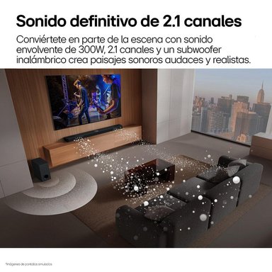 SOUNDBAR BLUETOOTH LG S40T.DPERLLK - 7