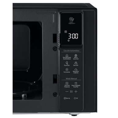 MICROONDAS LG 25L MH6596DIR EASYCLEAN NEGRO - 6