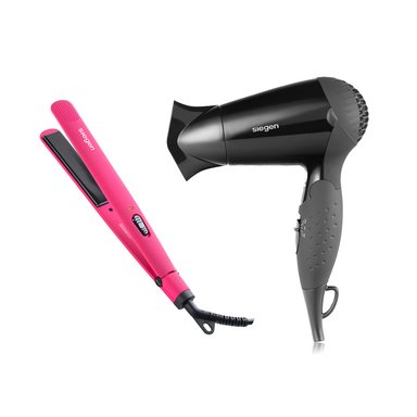 COMBO SIEGEN SECADORA SG-3005 + PLANCHA CABELLO SG-3510