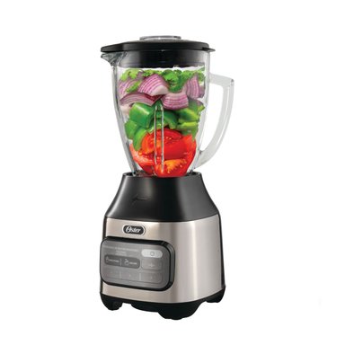 LICUADORA OSTER TECNOLOGÍA MOTOR REVERSIBLE VASO VIDRIO NIQUELADA BLSTPEG-NRT - 4