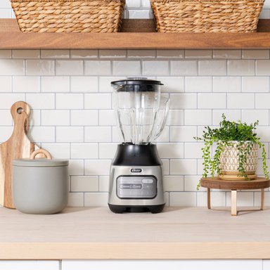 LICUADORA OSTER TECNOLOGÍA MOTOR REVERSIBLE VASO VIDRIO NIQUELADA BLSTPEG-NRT - 6