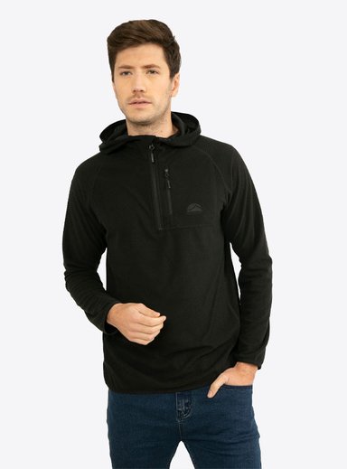 POLERA DEPORTIVA HOMBRE RESCUE WARM RSC TTEMP NEGRO - 1