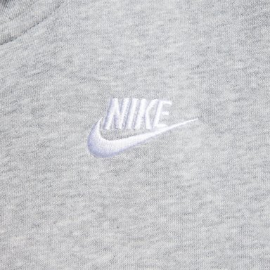 CASACA DEPORTIVA MUJER NIKE DQ5471-063 W NSW CLUB FLC FZ HOODIE STD GRIS - 3