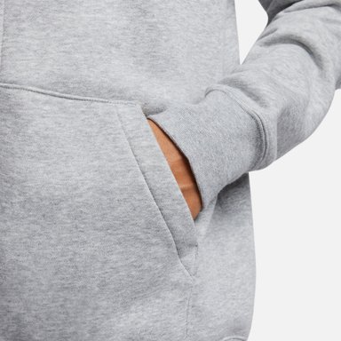 CASACA DEPORTIVA MUJER NIKE DQ5471-063 W NSW CLUB FLC FZ HOODIE STD GRIS - 4