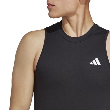 POLO BVD DEPORTIVO HOMBRE ADIDAS IC6945 ESSENTIALS NEGRO - 3