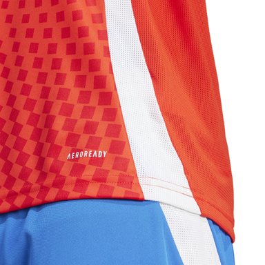 CAMISETA FÚTBOL HOMBRE ADIDAS IP8455 CHILE 2024 ROJO - 4