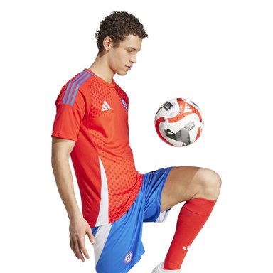 CAMISETA FÚTBOL HOMBRE ADIDAS IP8455 CHILE 2024 ROJO - 6