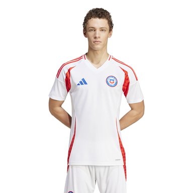 CAMISETA FÚTBOL HOMBRE ADIDAS IQ0674 CHILE 2024 BLANCO